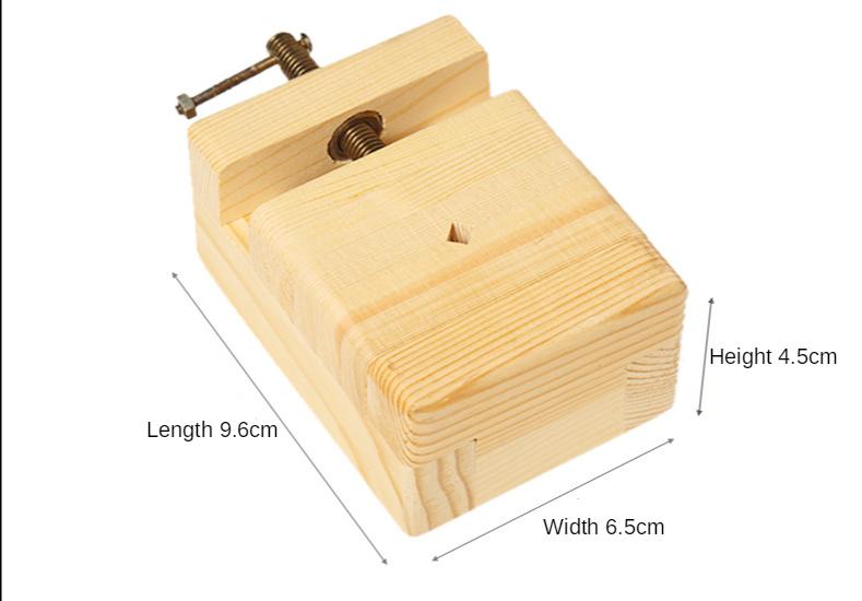 厂家供应印床 实木篆刻印床 松木印石印床 篆刻固定夹具 刻章夹具