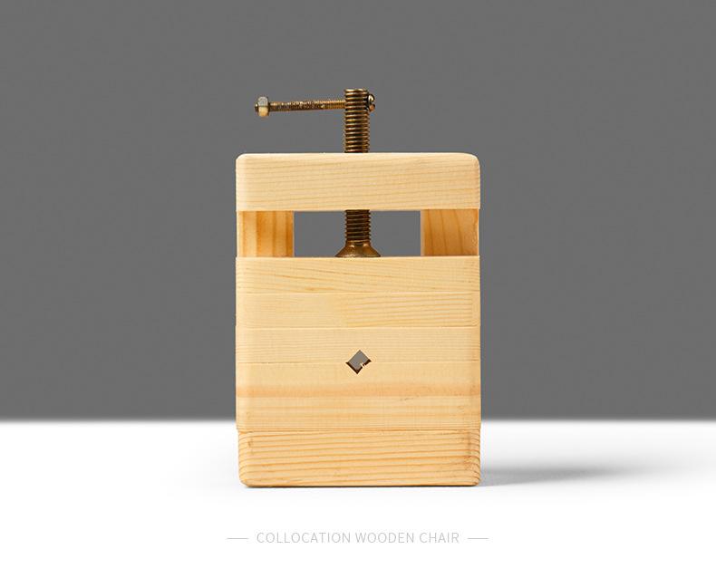 厂家供应印床 实木篆刻印床 松木印石印床 篆刻固定夹具 刻章夹具