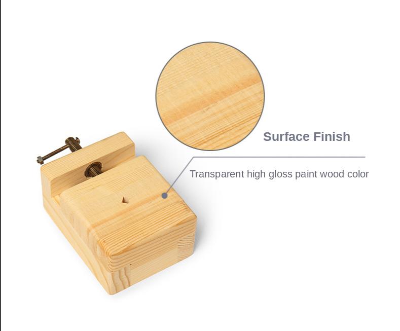 厂家供应印床 实木篆刻印床 松木印石印床 篆刻固定夹具 刻章夹具