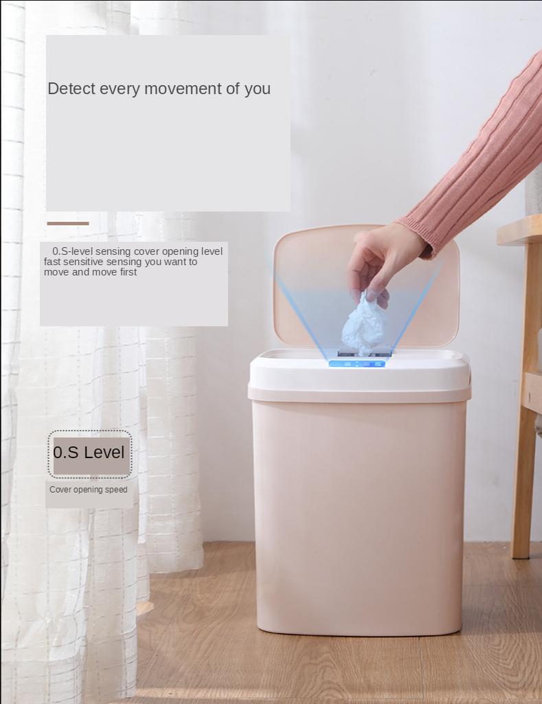 Smart Sensor Mülleimer Hause Elektronische Automatische Trash Bin