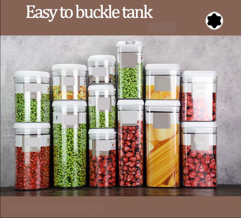 Lebensmittel Lagerung Container mit Deckel Luftdichten Kunststoff