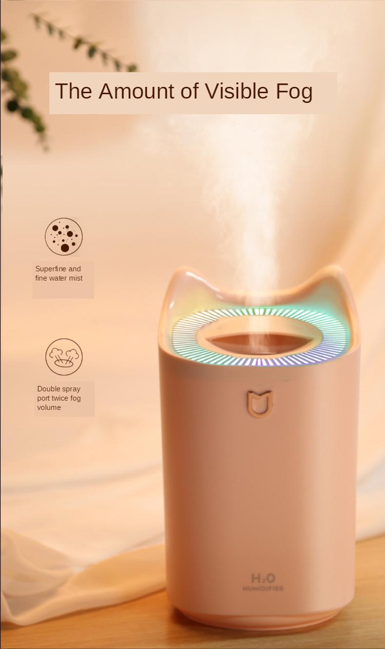 Großraum Luftbefeuchter 3000 ml Ultraschall Luftbefeuchter für Schlafzimmer,