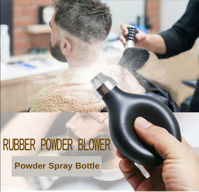 3x Barber Talkum Gebläse – Metall-Sprühflasche Für Puder, 10,5 Cm Hoch, Ideal Für Friseure