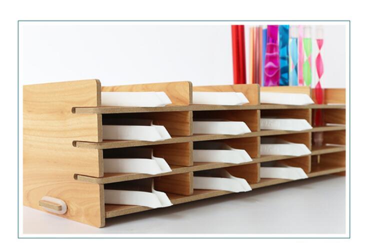 DIY Diamond Painting Tray Organizer Zubehör Holzregalhalterung DIY