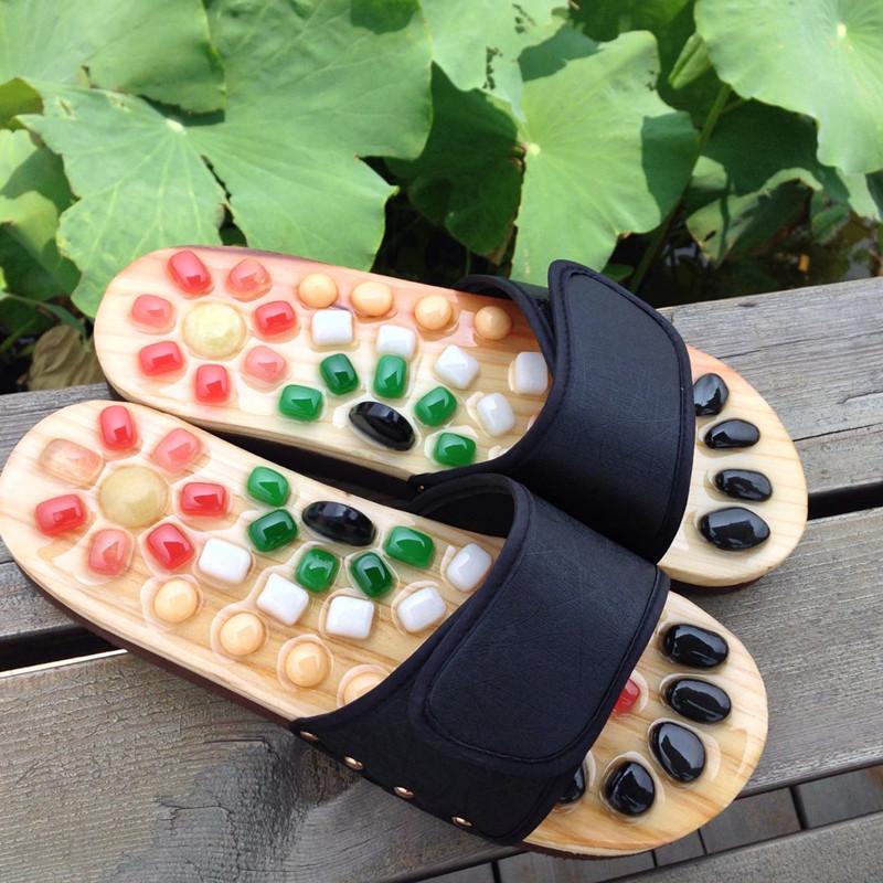 Reflexology Sandals Foot Massage Slipper Acupressure Foot Acupuncture ...