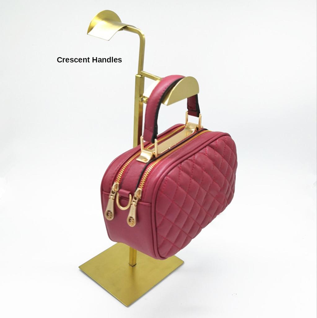 Handbag Clutch Purse Display Stand Holder Stainless Steel Fashion Rack