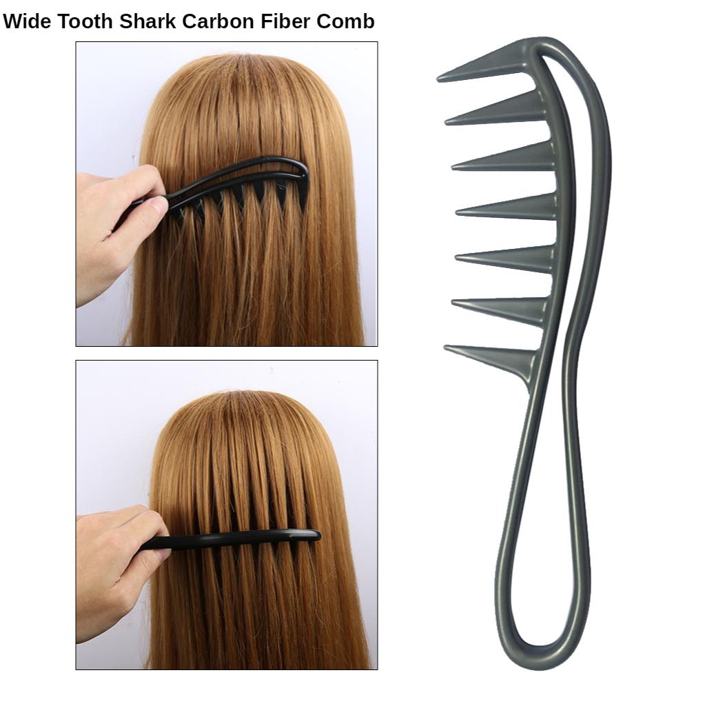Breitzinkenkamm Von Sonew – Friseurkamm Für Herren & Damen, 20,4 Cm, Weiß (Kunststoff)