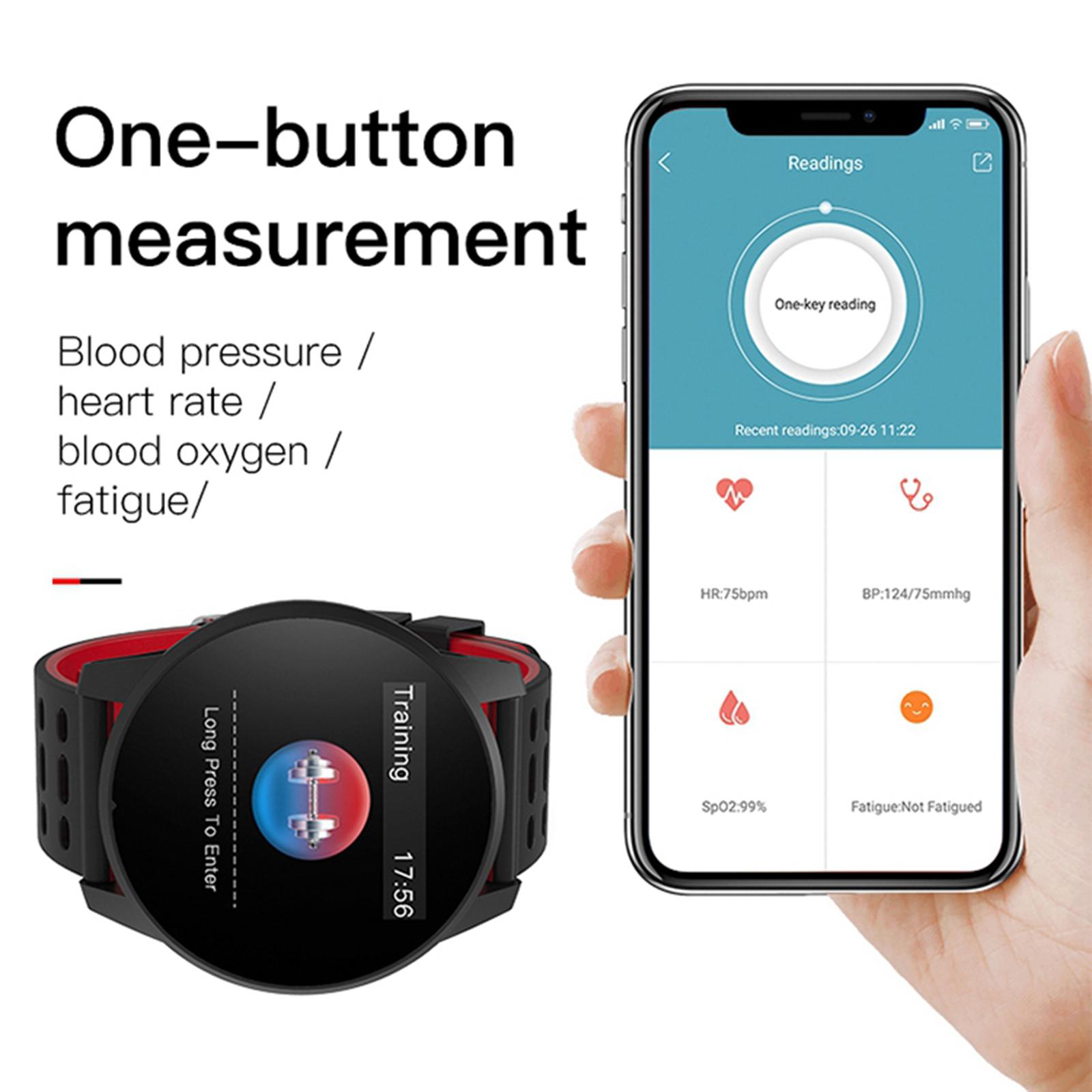 smart watch for iphone ios android phone bluetooth waterproof fitness tracker