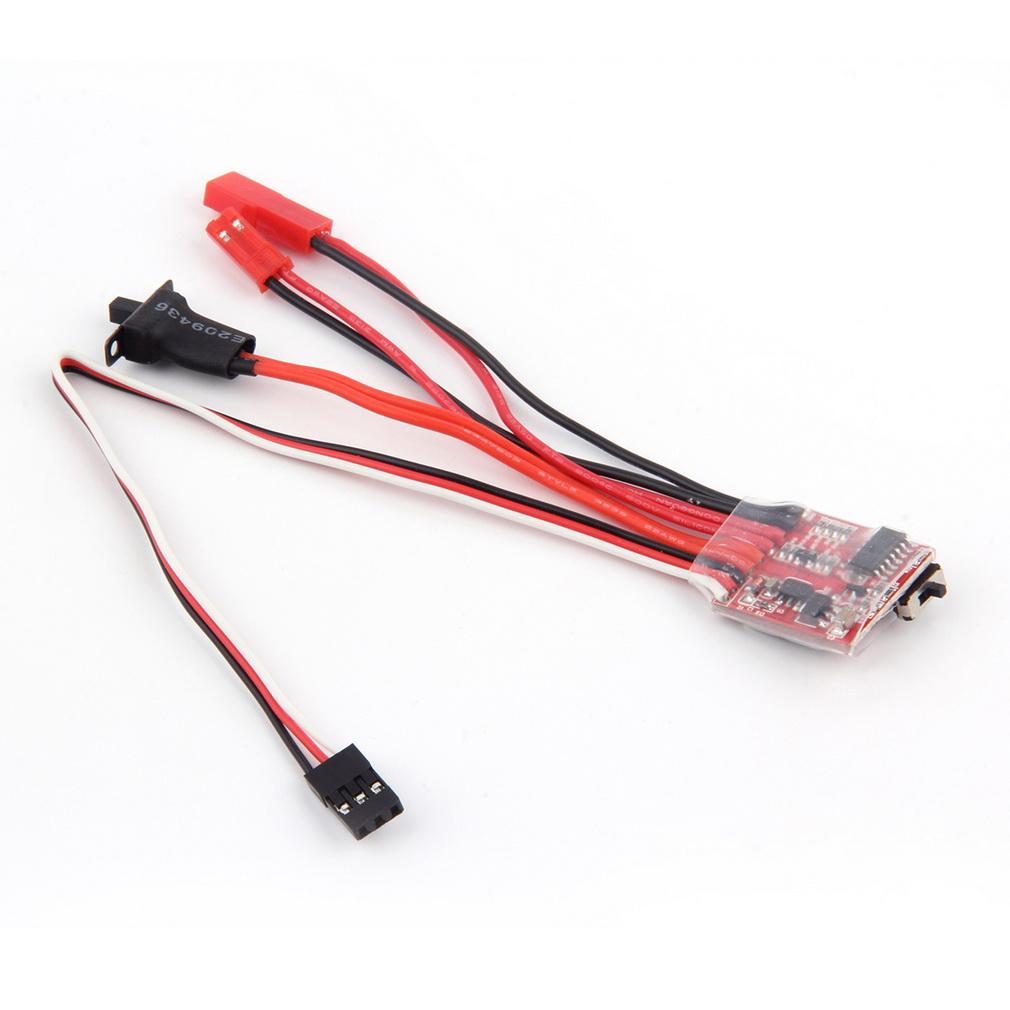 RC ESC 20A BRUSHED MOTOR CONTROLLER TWO-WAY for RC CAR BOAT ACCESSORY ...