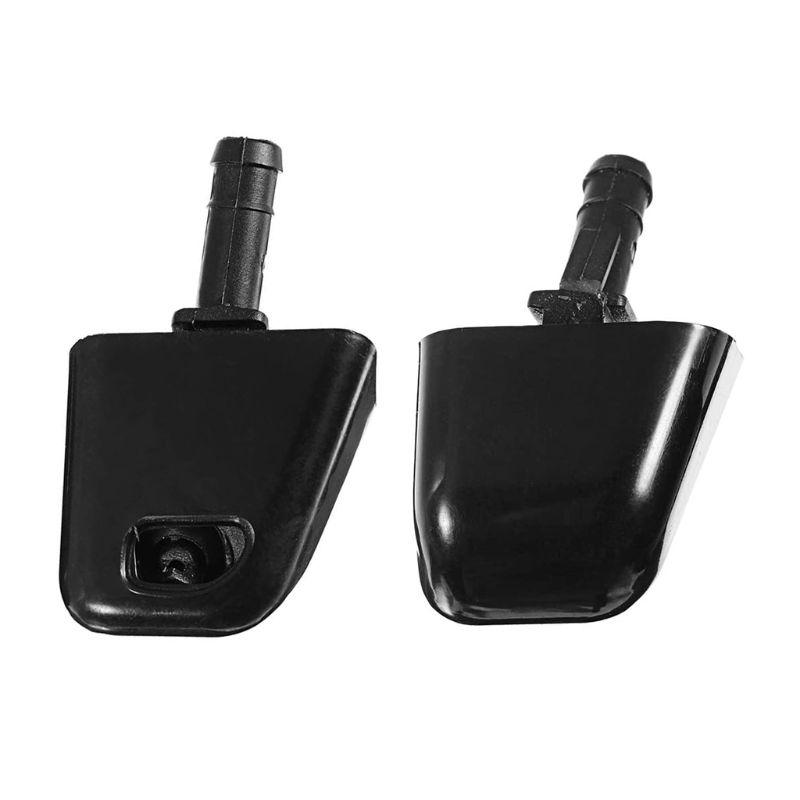 2pcs Headlight Washer Nozzles For Infiniti Q70 2013-2017 - Replace #28641-1MK0A & 28642-1MK0A