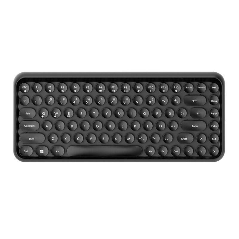 FELiCON 308i Tastiera Wireless Cute Retrò, Tastiera per Computer Silenziosa Bluetooth con