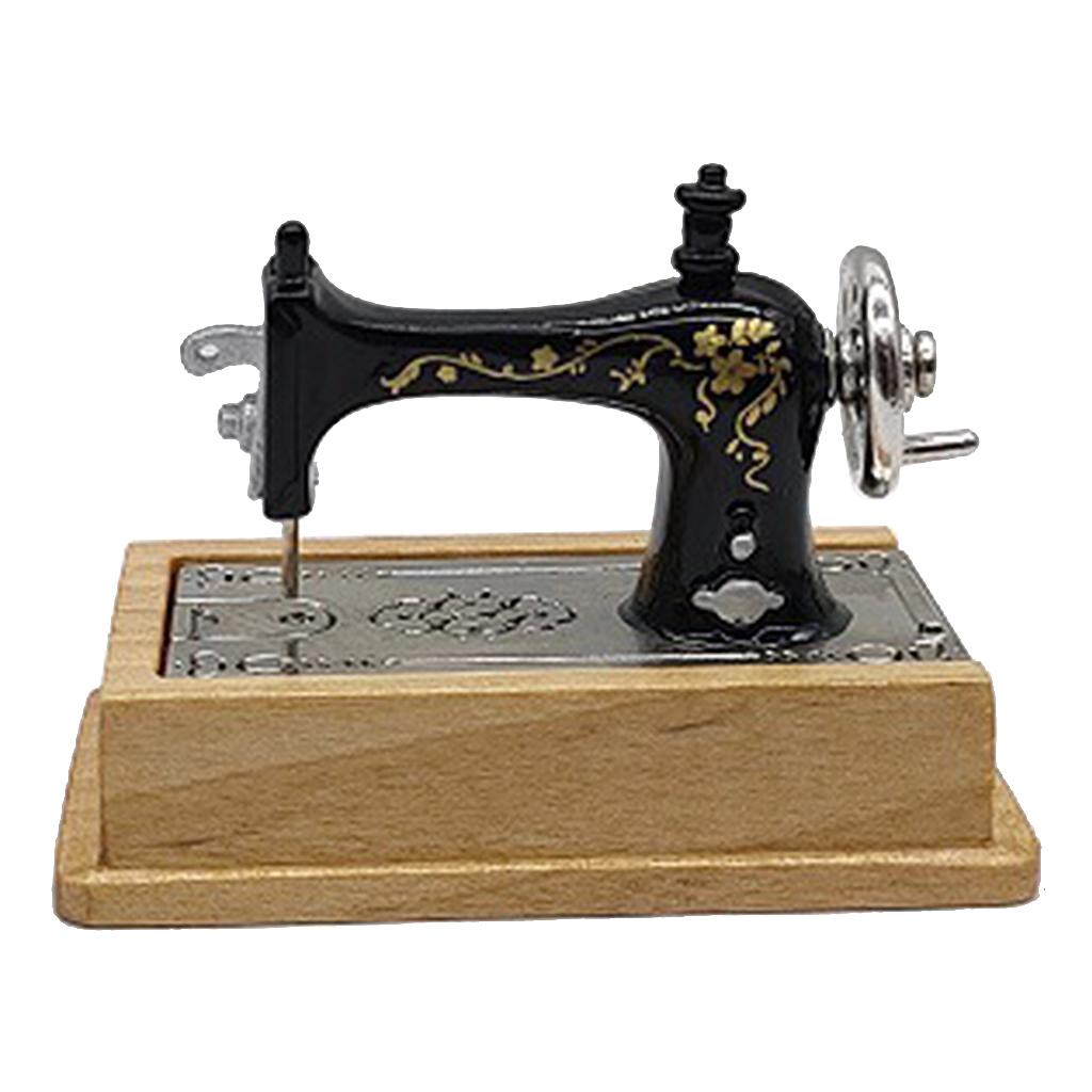 1/12 Dollhouse Sewing Machine Miniatures Furniture Decor for Doll House