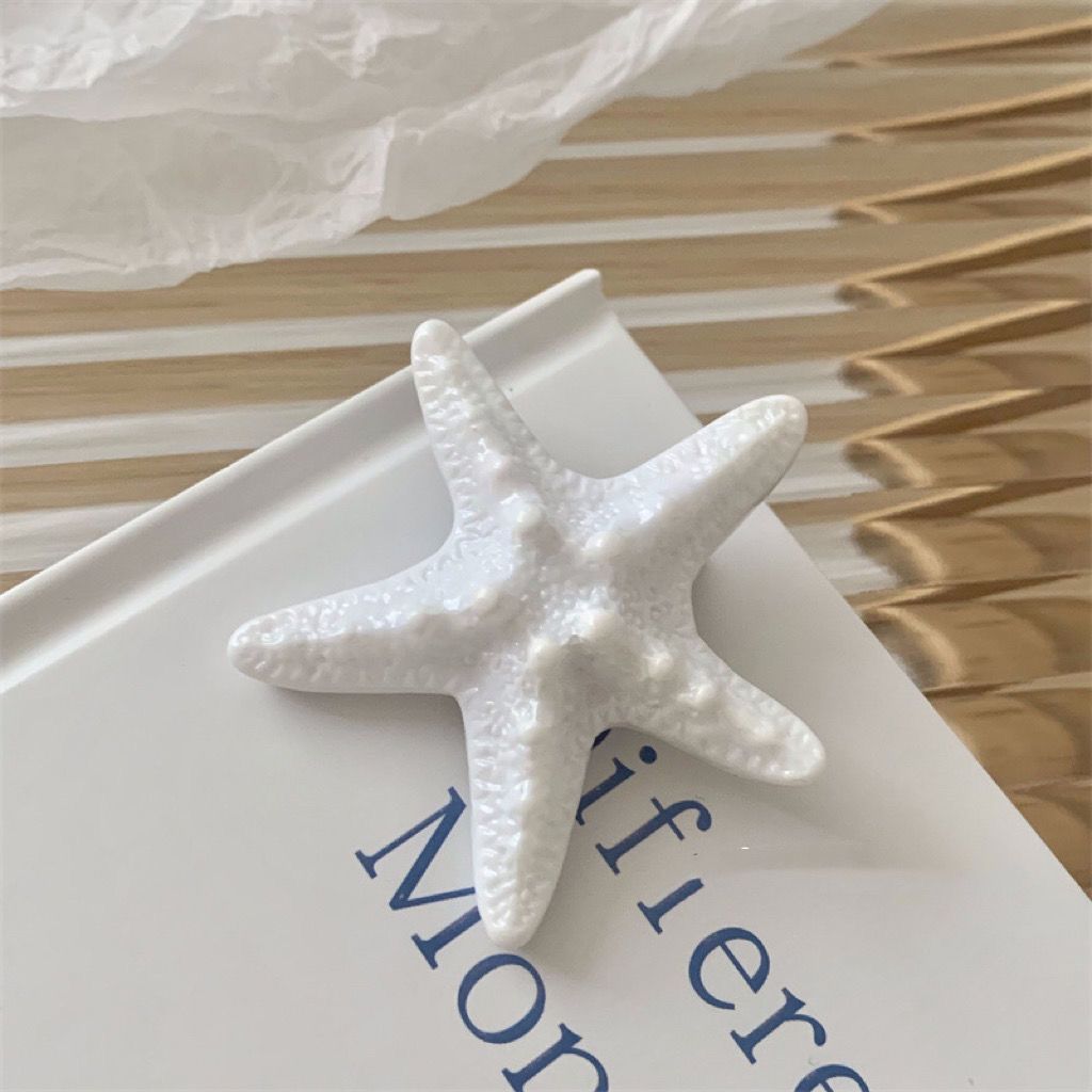 Mermaid Princess Hair Clip - Starfish Hairpin with Crystal Accents - Picture 8 of 8