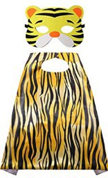 Jungle Animal Costume Children's Day Performance Masks and Capes Costumes - Picture 10 of 15