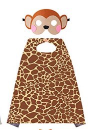Jungle Animal Costume Children's Day Performance Masks and Capes Costumes - Picture 11 of 15