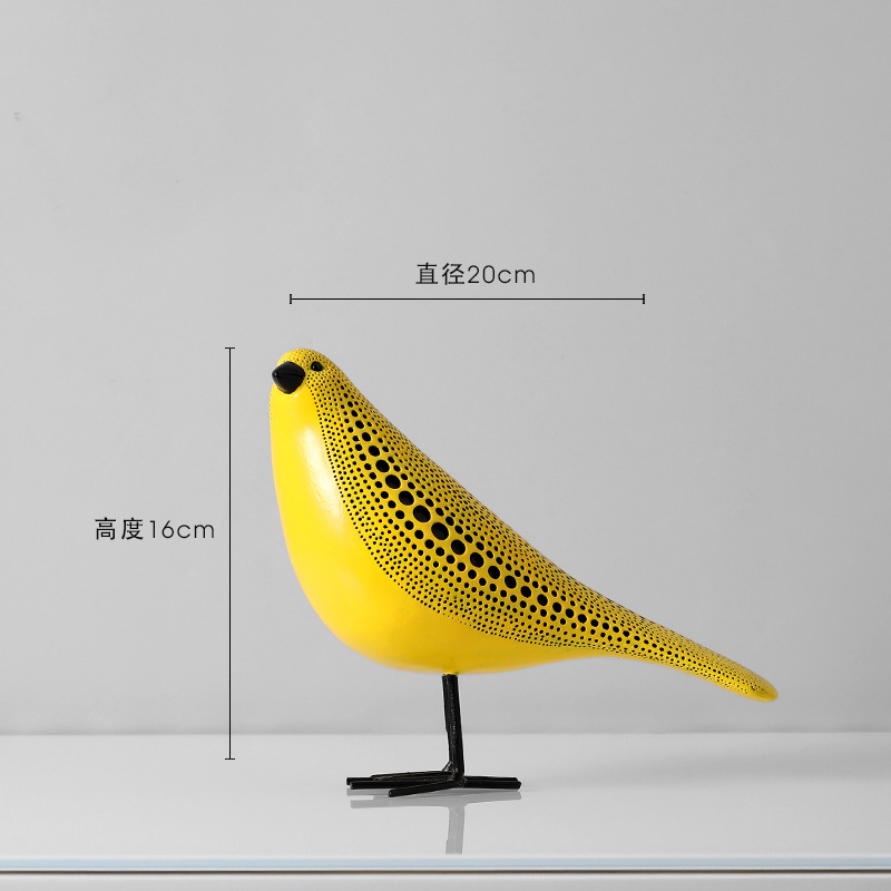 Polka Dot Art Pumpkin Decoration Crafts Modern Home Decor Table Decor Crafts - Picture 9 of 10