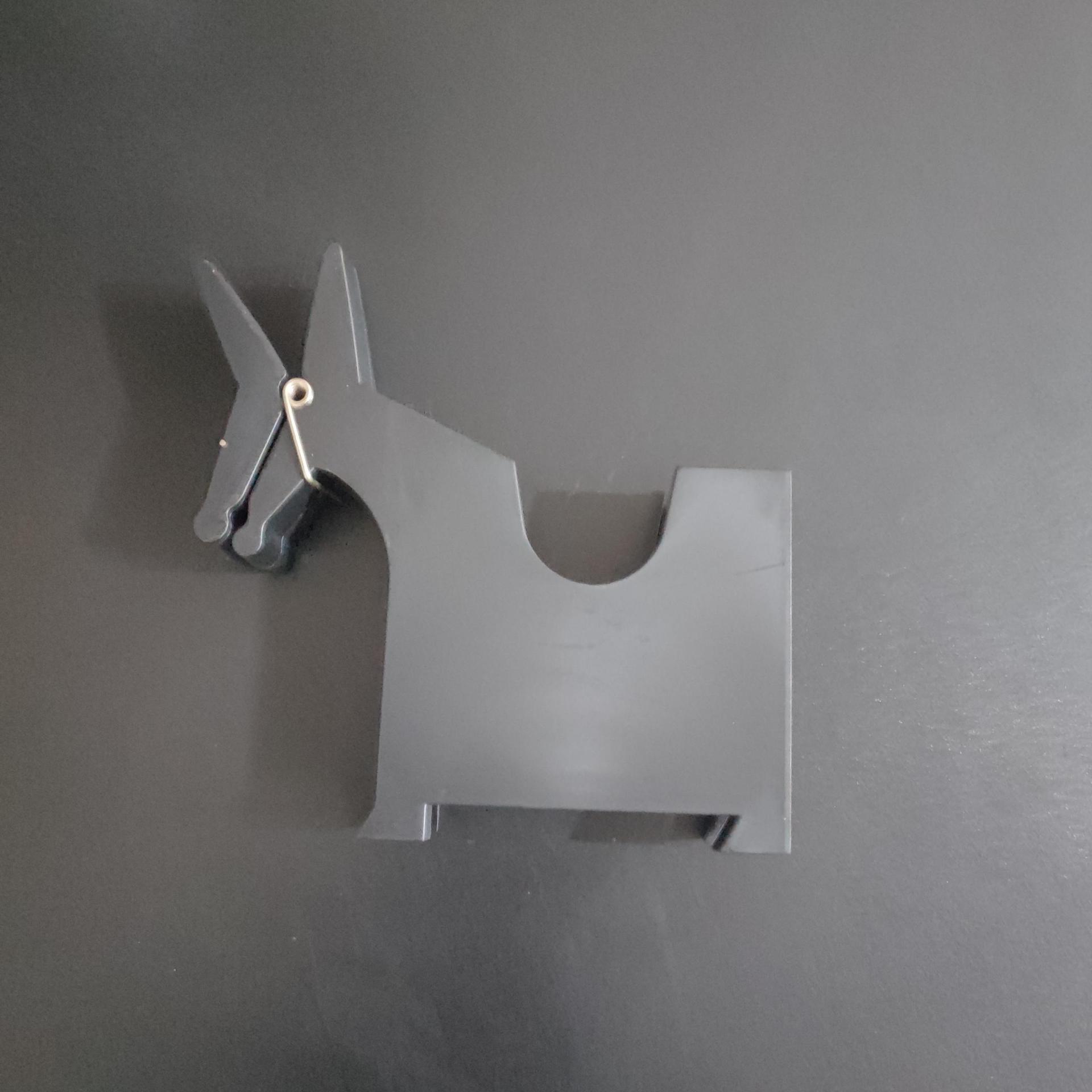 Cute Mule Memo Clip Holder Novelty Animal Paper Note Stand for Desk Home - Picture 8 of 8