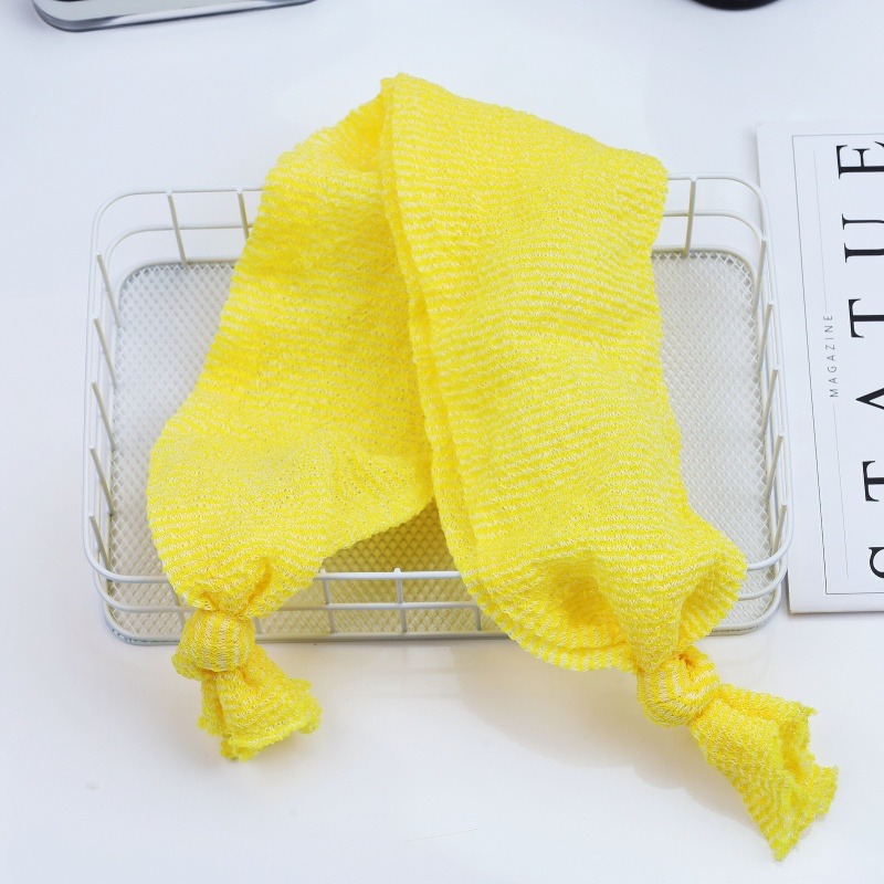 Extra Long Bath Scrubber Towel Back Massager Stretchy for Deep Cleaning Shower - Picture 9 of 13
