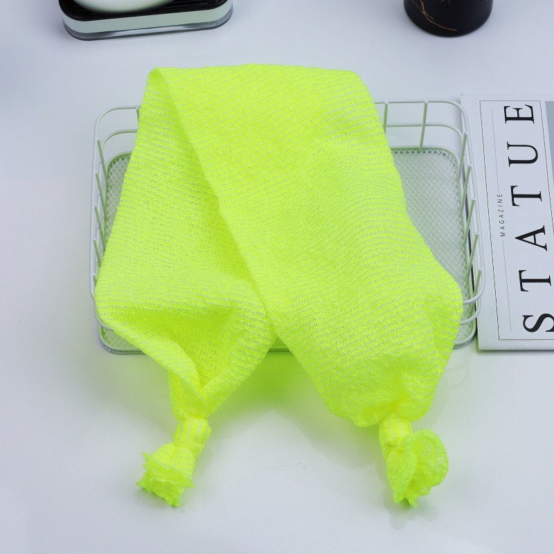 Extra Long Bath Scrubber Towel Back Massager Stretchy for Deep Cleaning Shower - Picture 11 of 13