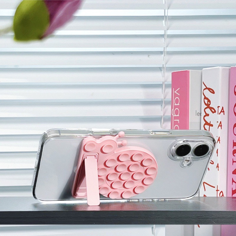 Multi-Function Phone Holder Silicone Suction Cup Foldable Stand for Selfie - Picture 15 of 23