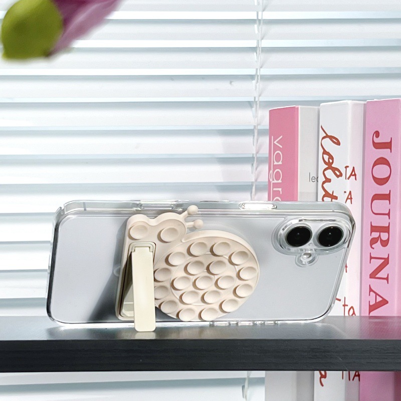 Multi-Function Phone Holder Silicone Suction Cup Foldable Stand for Selfie - Picture 12 of 23