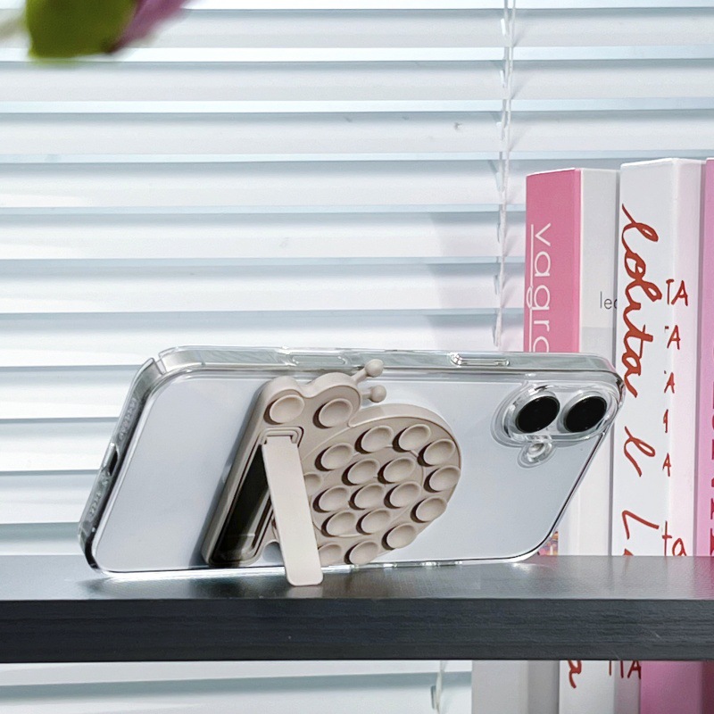 Multi-Function Phone Holder Silicone Suction Cup Foldable Stand for Selfie - Picture 23 of 23