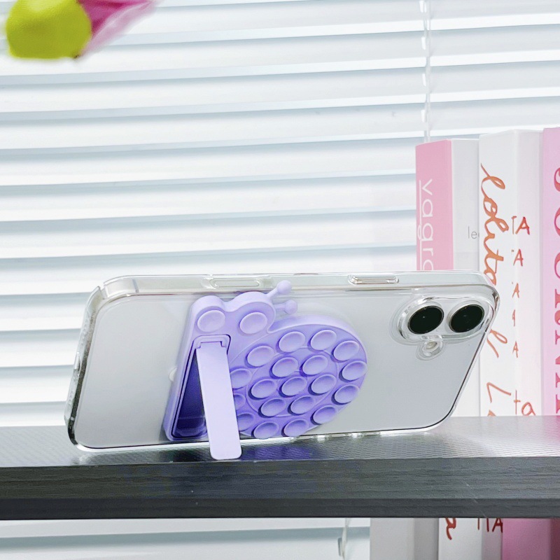 Multi-Function Phone Holder Silicone Suction Cup Foldable Stand for Selfie - Picture 13 of 23