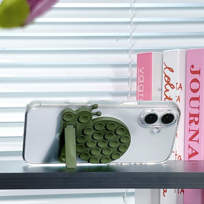 Multi-Function Phone Holder Silicone Suction Cup Foldable Stand for Selfie - Picture 17 of 23