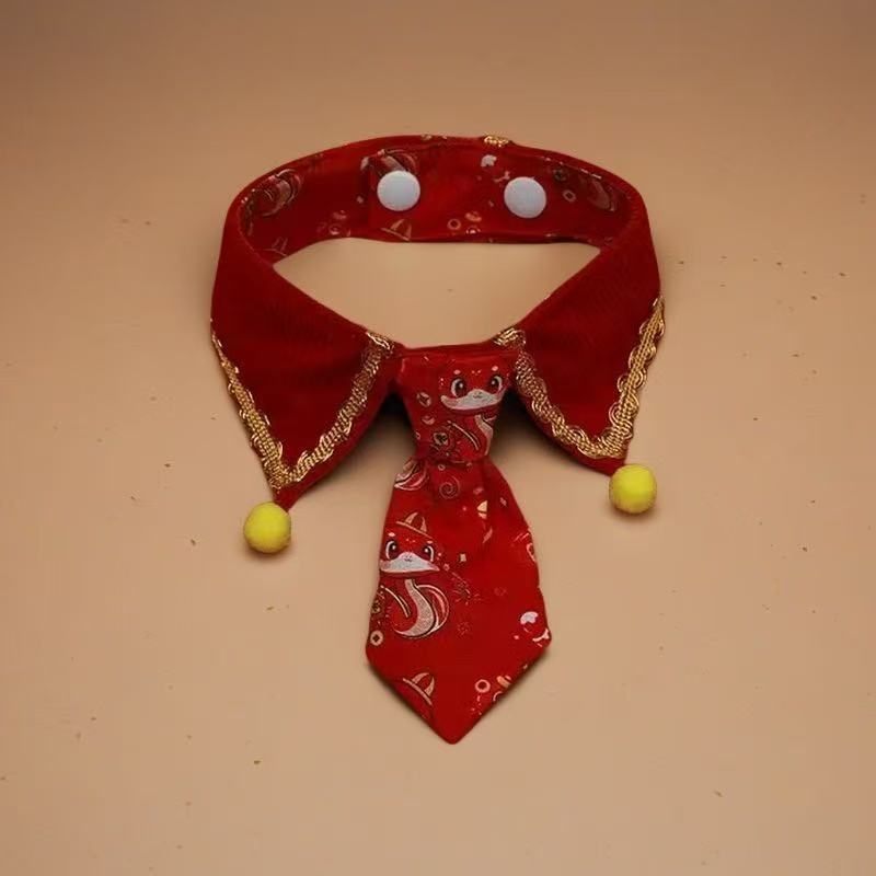 Christmas Pet Bow Tie Cute Dog Cat Neck Tie for Photo Party Costume Gift Set - Picture 6 of 8