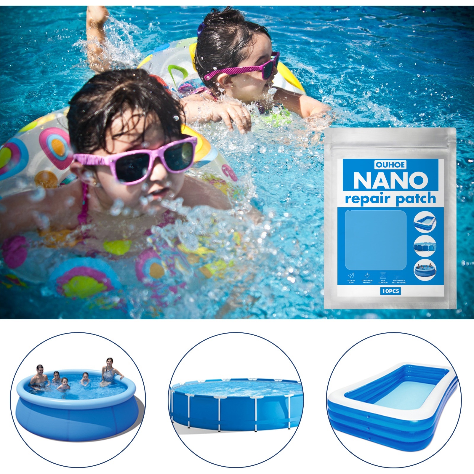 swimming pool patch kit