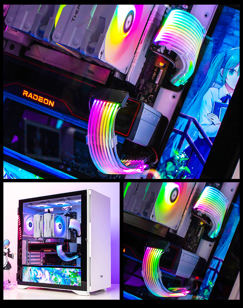 Power Supply Cable PSU PC Cables GPU Cables RGB Cable PSU PC Cable