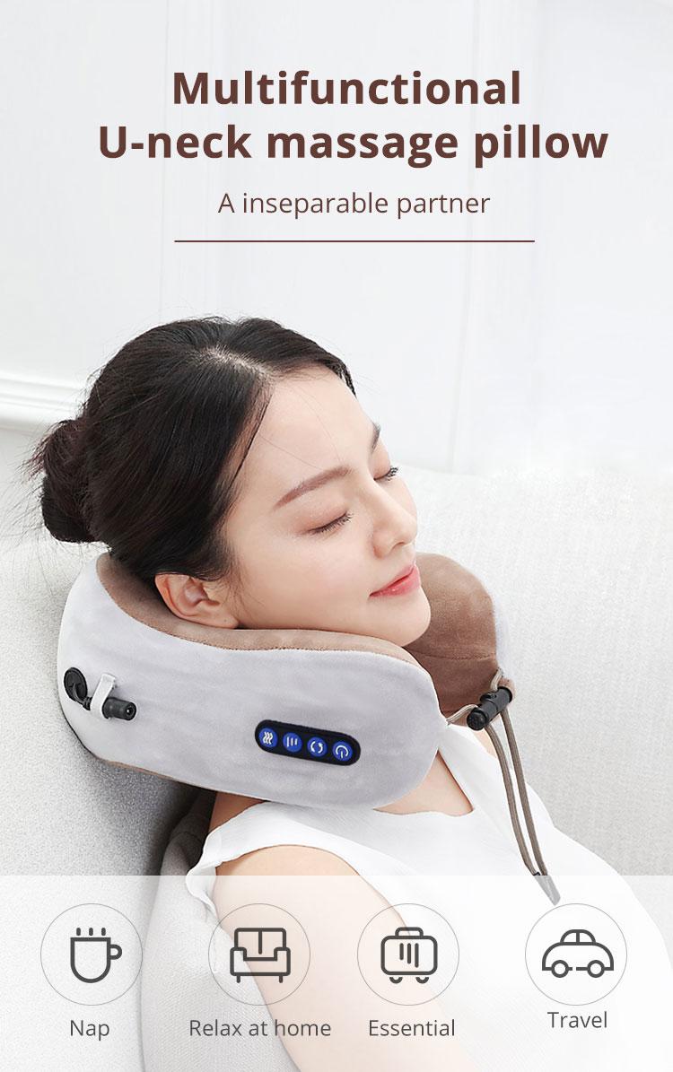 Neck Massager Pillow Custion Neck Support Relax Massager Stress Relief
