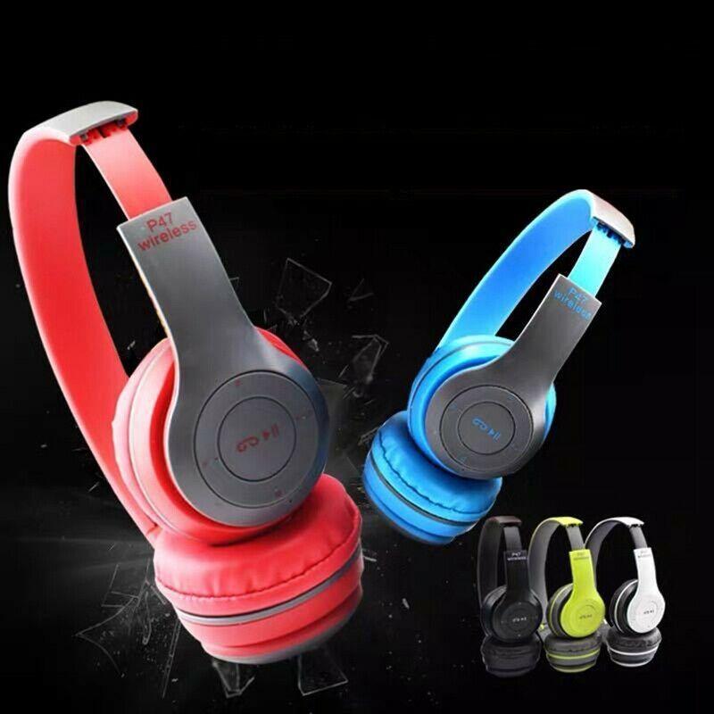 Portable Wireless Head-Mounted Headset Comfortable for iOS Android