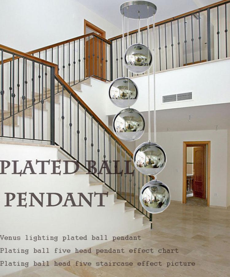 Moderne LED Deckenleuchte Glas Globe Bubble Pendelleuchte Esszimmer