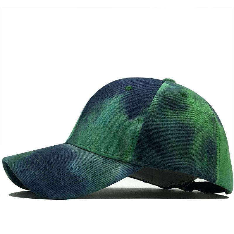 Women Cotton Tie Dye Print Baseball Cap Adjustable Size ...