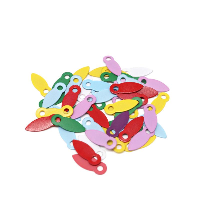 Round Paper Fasteners DIY Metal Split Pins Brads Craft For Card Making