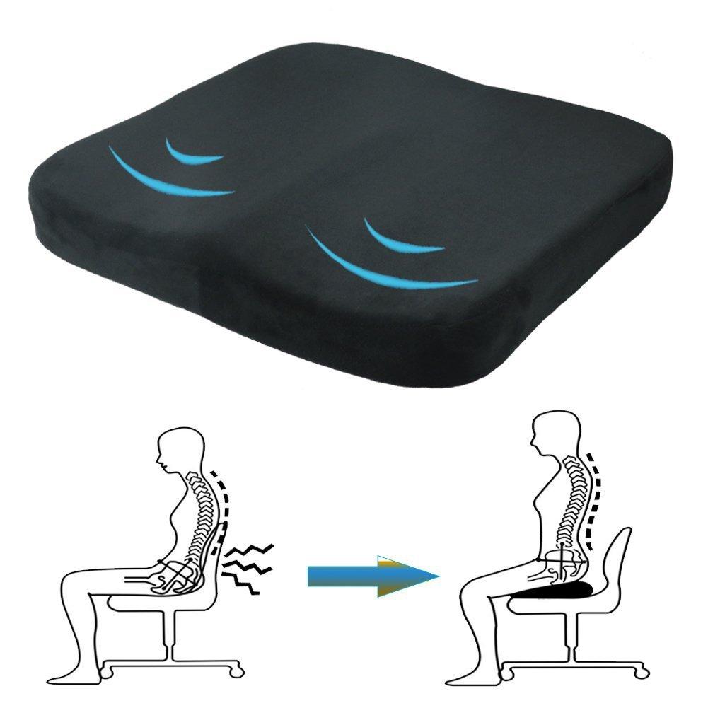 ergonomic seat pad