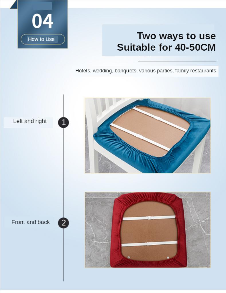 Stretch Stuhl Sitzbezüge für Esszimmer, Esszimmer Stuhl Sitz Hussen