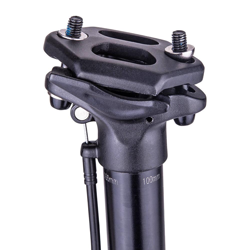 Bike Dropper Seatpost 100mm Travel Stroke 375mmx30.9mm External Cable