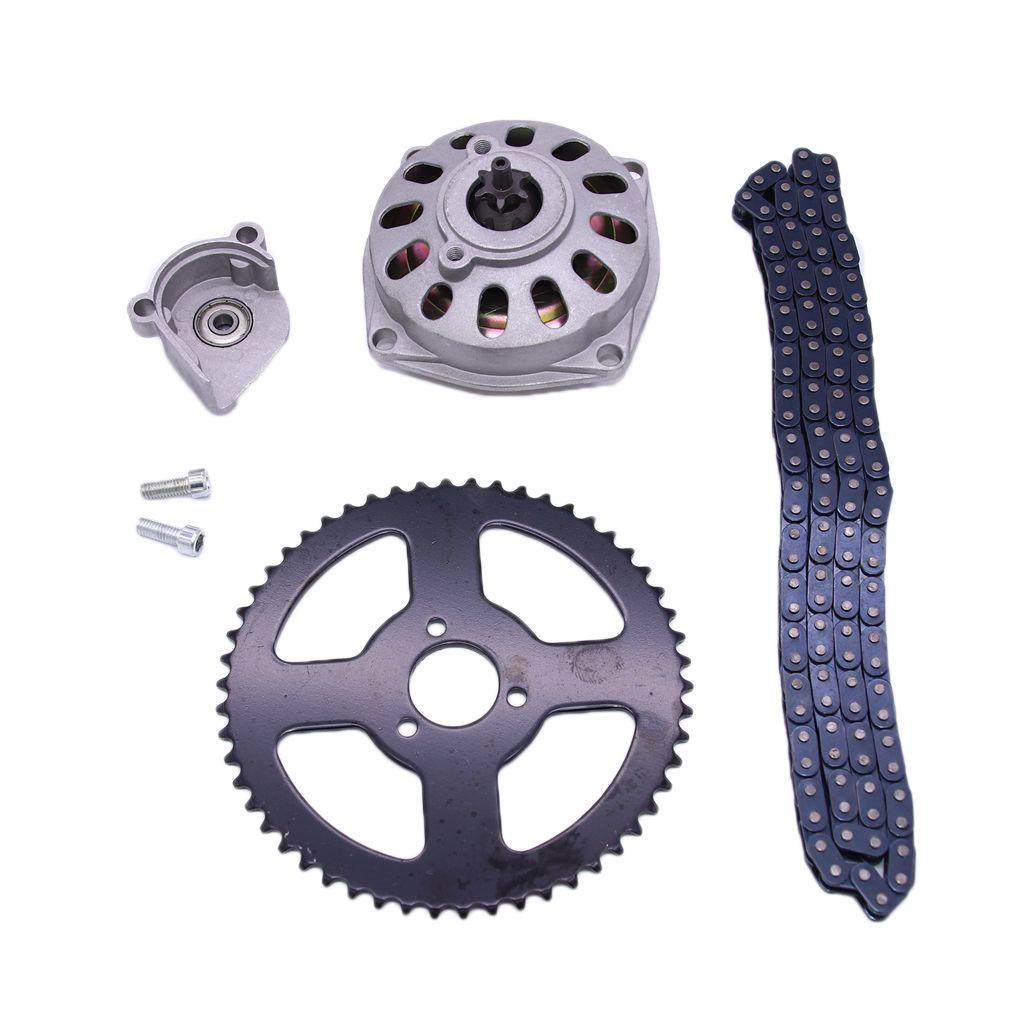 Motorcycle Sprocket Kit Drive System T8F Chain and 54T 26mm Rear