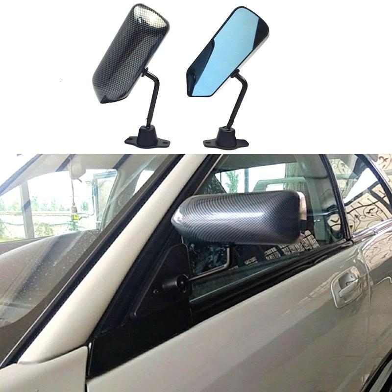 Universal F1 Style Racing Car Side Mirror Carbon Fiber Rearview Mirror