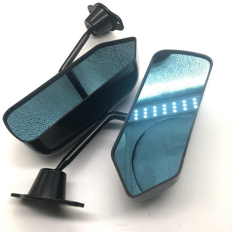 Universal F1 Style Racing Car Side Mirror Carbon Fiber Rearview Mirror