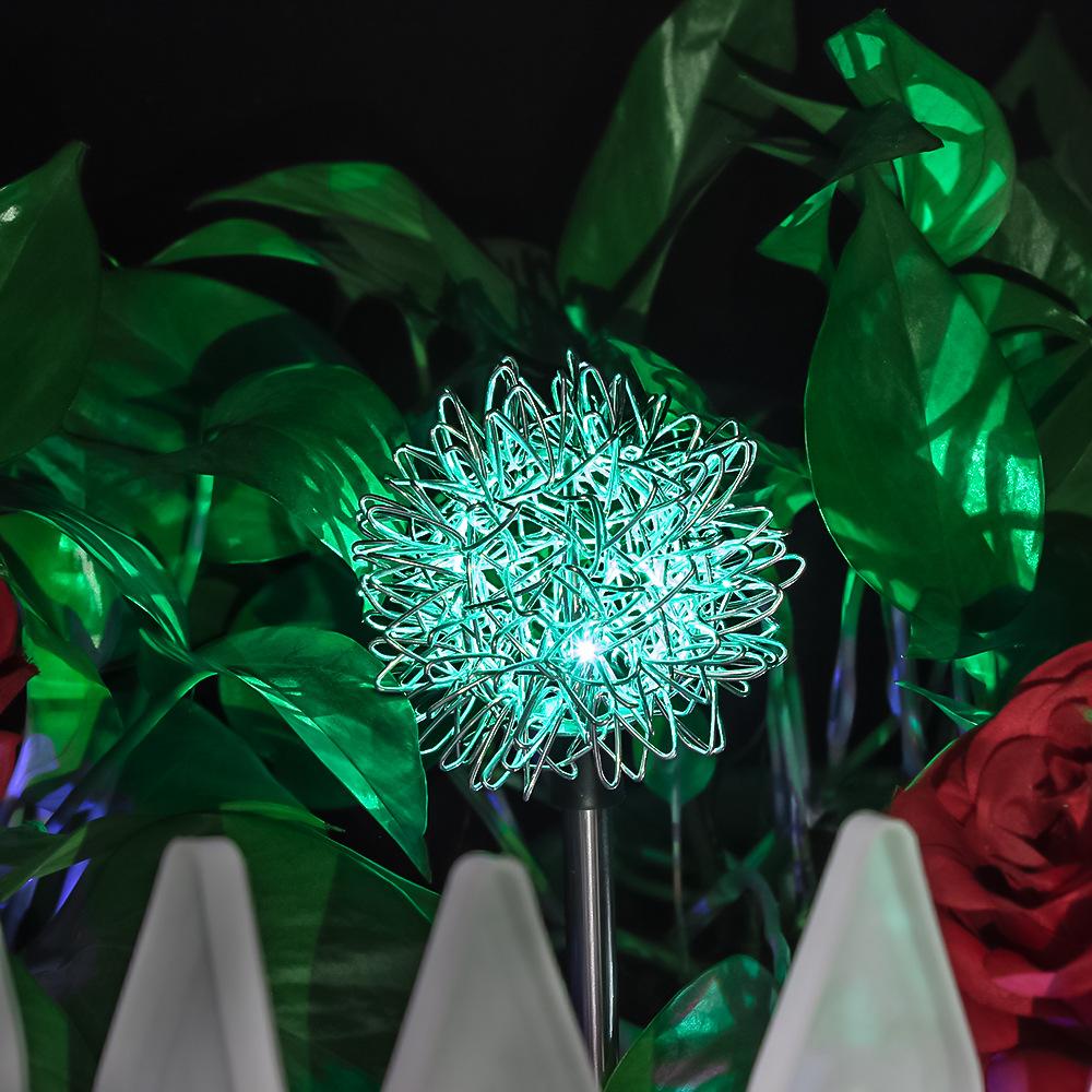 Solar Garten Lichter Im Freien, Löwenzahn Blume Stake Licht, Dekorative