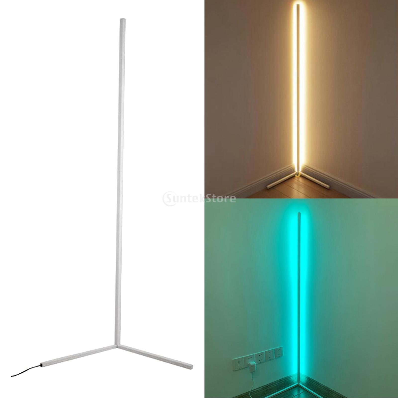Lights & Lighting Floor Lamps US Plug Warm Light LED Corner Floor Lamp