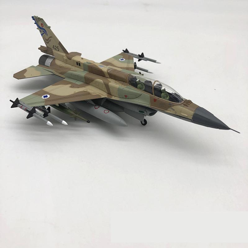 1//72 Scale Israeli Air Force Fighter F-16I Plane Model Diecast Aircraft w// Stand