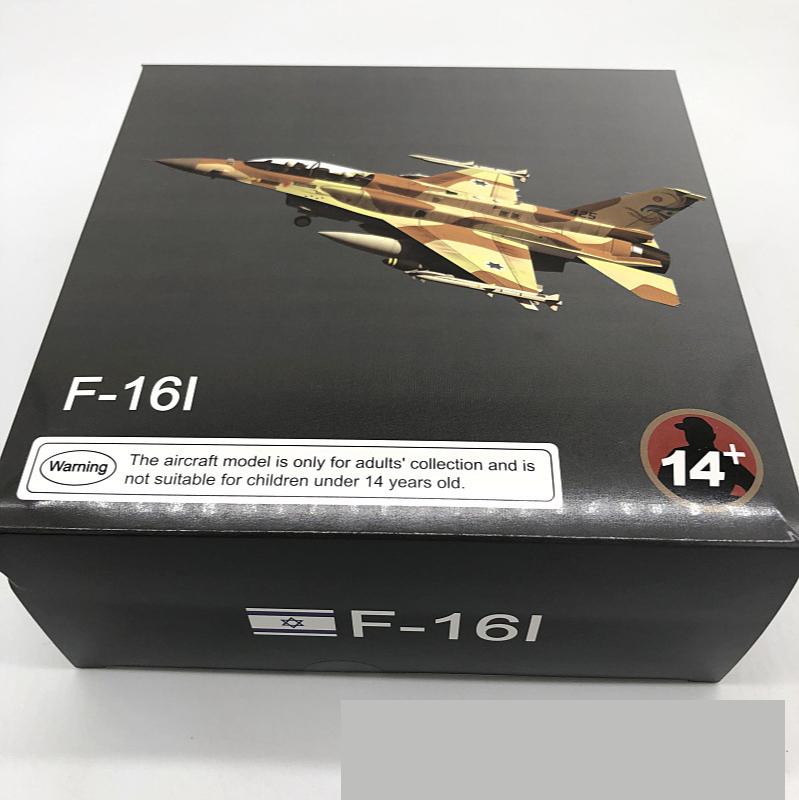 1//72 Scale Israeli Air Force Fighter F-16I Plane Model Diecast Aircraft w// Stand