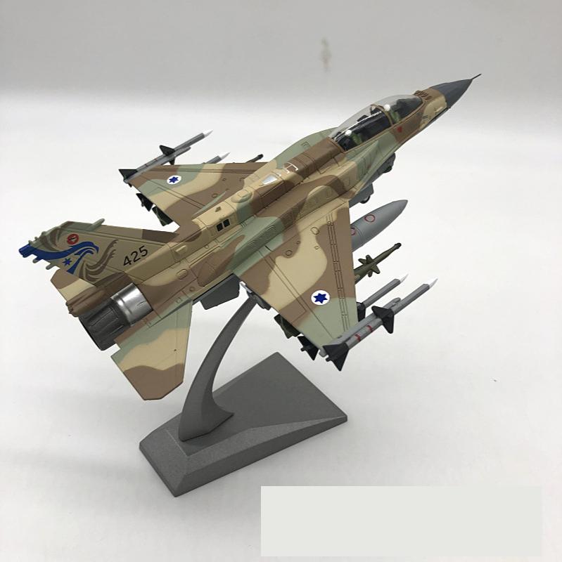 1//72 Scale Israeli Air Force Fighter F-16I Plane Model Diecast Aircraft w// Stand