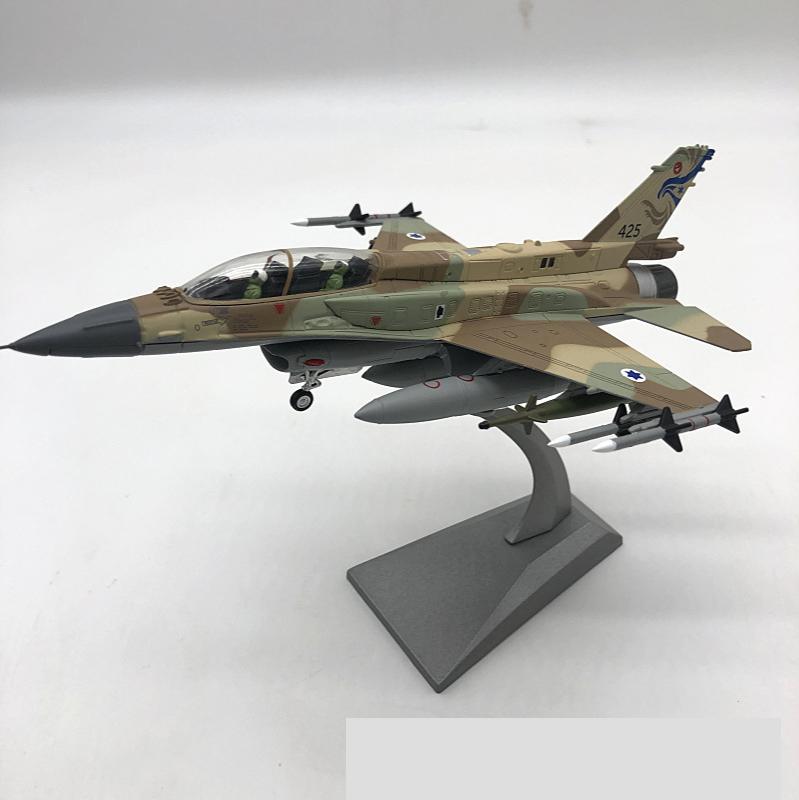 1//72 Scale Israeli Air Force Fighter F-16I Plane Model Diecast Aircraft w// Stand
