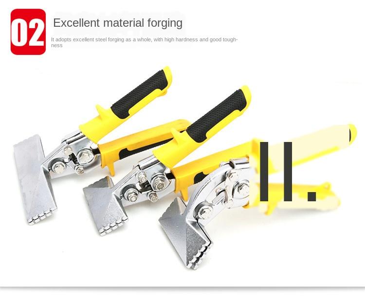 AROMUJOY Falzzange 45° 22mm - Blechbiegezange Für Heimwerker & Profis