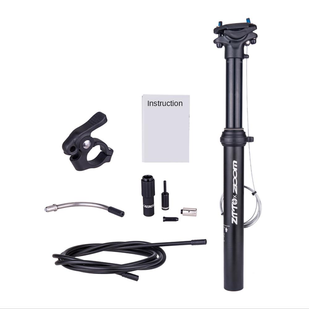 Bike Dropper Seatpost 30.9//31.6mm External Internal Cable Remote Seat Post